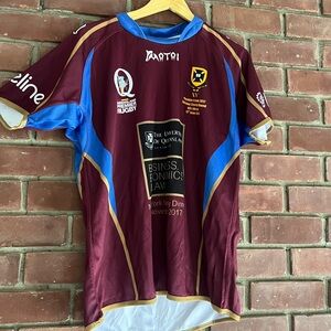 Matai Sports University of Queensland Rugby Jersey 2017 Australia Maroon Blue
